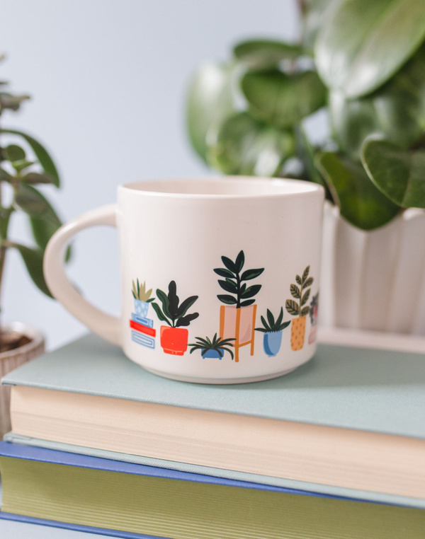 Potted Plants Large Ceramic Mug , 2 of 8