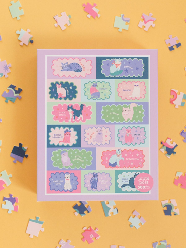 Cool Cats - 500 Piece Jigsaw Puzzle, 3 of 9