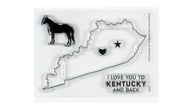 Stamp Set : 3×4 I Love Kentucky by Hello Forever, 1 of 1