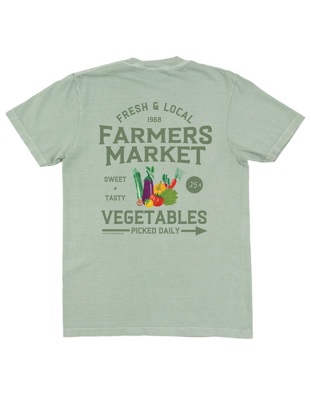 Farmers Market Tee - Bay, 3 of 4
