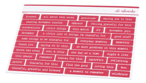November 2024 Stories By The Month™, 4 of 5