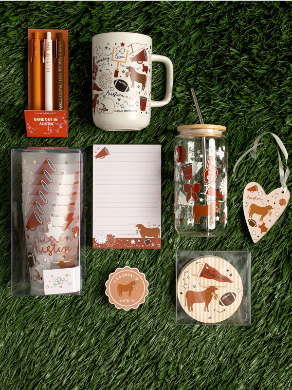 Austin Football Game Day Tall Ceramic Mug, 3 of 3
