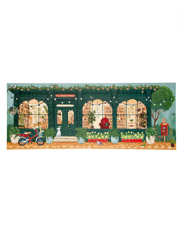 Bookshop - 400 Piece Panoramic Jigsaw Puzzle, 4 of 7