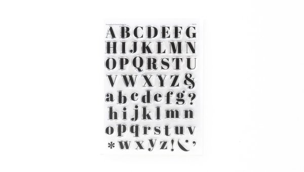 Alphas Are Awesome #41 6×8 Stamp Set, 1 of 2