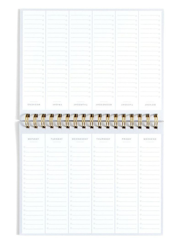 Undated Spiral Weekly Planner, 3 of 4