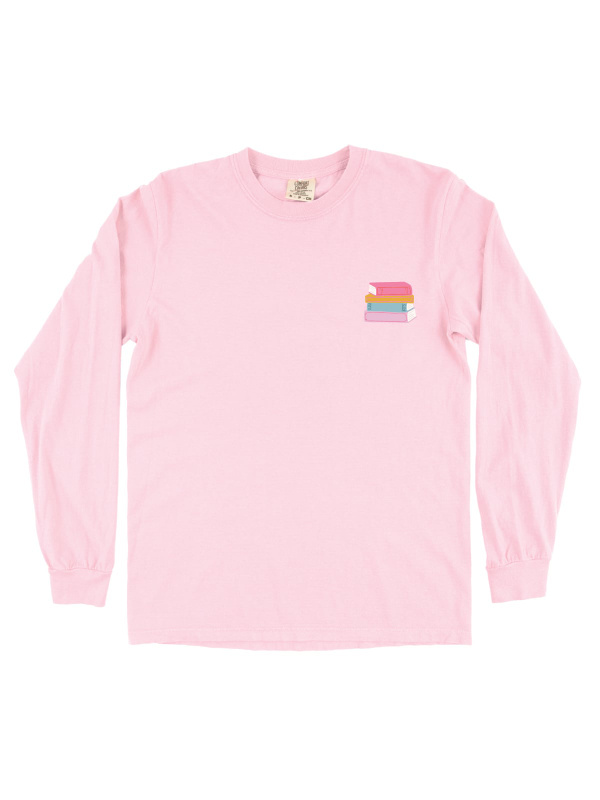 Get Lost In A Book Long-Sleeve Tee - Blossom, 4 of 4