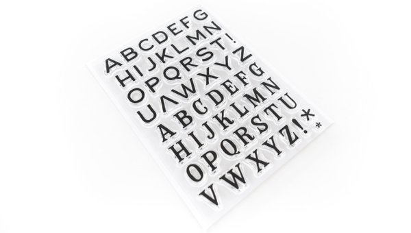 Alphas Are Awesome #37 6×8 Stamp Set, 2 of 2