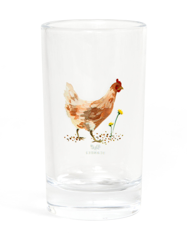 Chickens Mini Juice Glass Set, 7 of 7