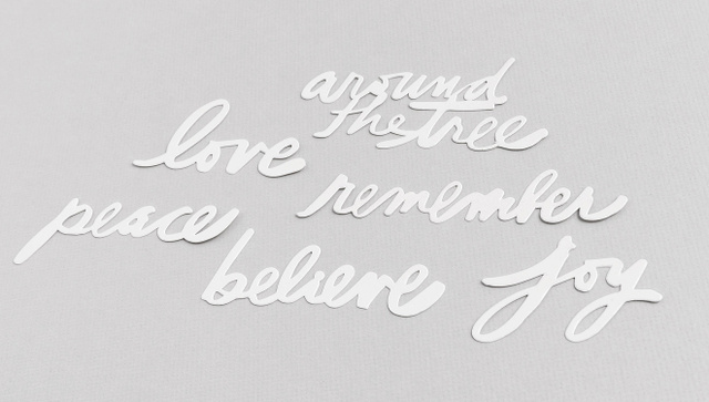 Glitter Cardstock Phrases, 2 of 2