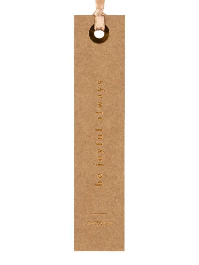 Be Joyful Always Scripture Bookmark, 2 of 2