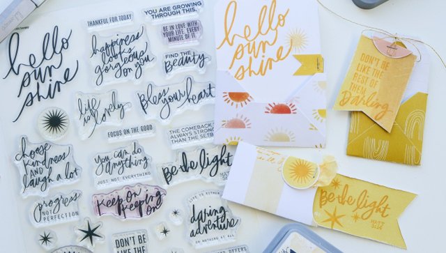 Stamp Set : 6×8 Hello Sunshine, 4 of 5