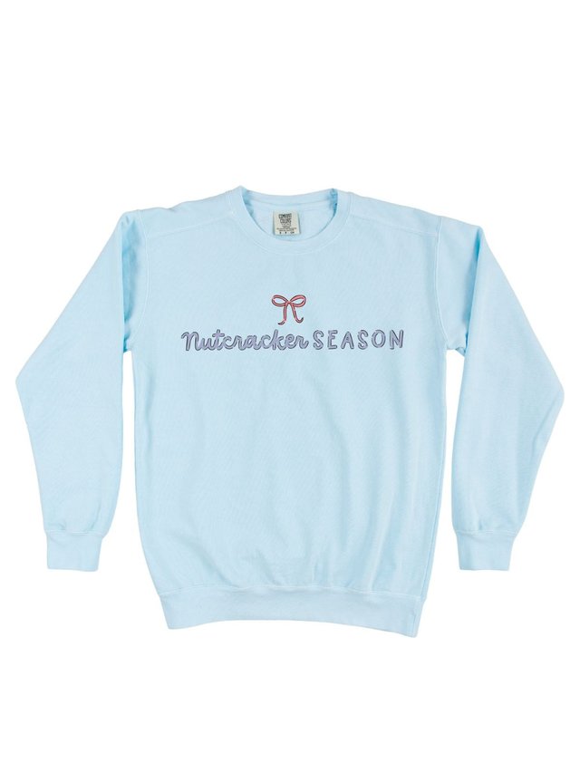 The Nutcracker Season Christmas Sweatshirt - Hydrangea, 6 of 6