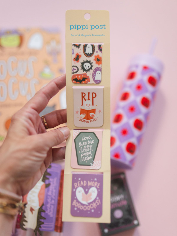 Spooky Cute Halloween Magnetic Bookmarks Set of 4, 3 of 7