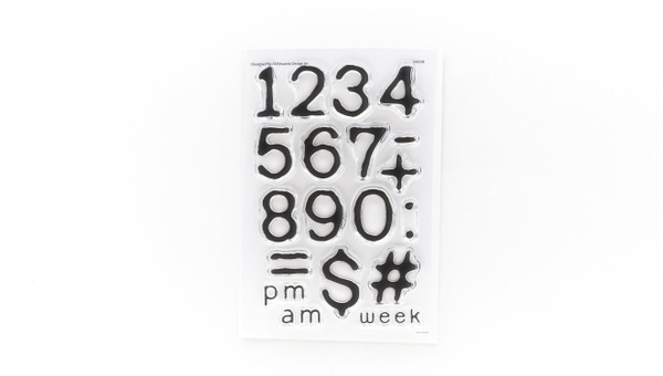 Numbers Are Awesome #14 4×6 Stamp Set, 1 of 2