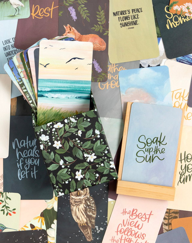 Natural World Inspiration Card Deck, 6 of 6