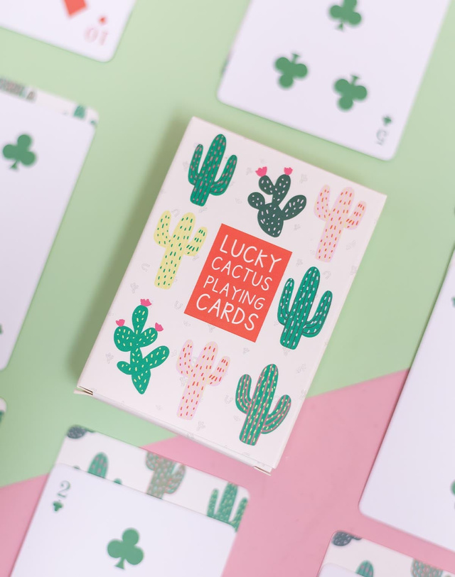 Lucky Cactus Deck Of Playing Cards