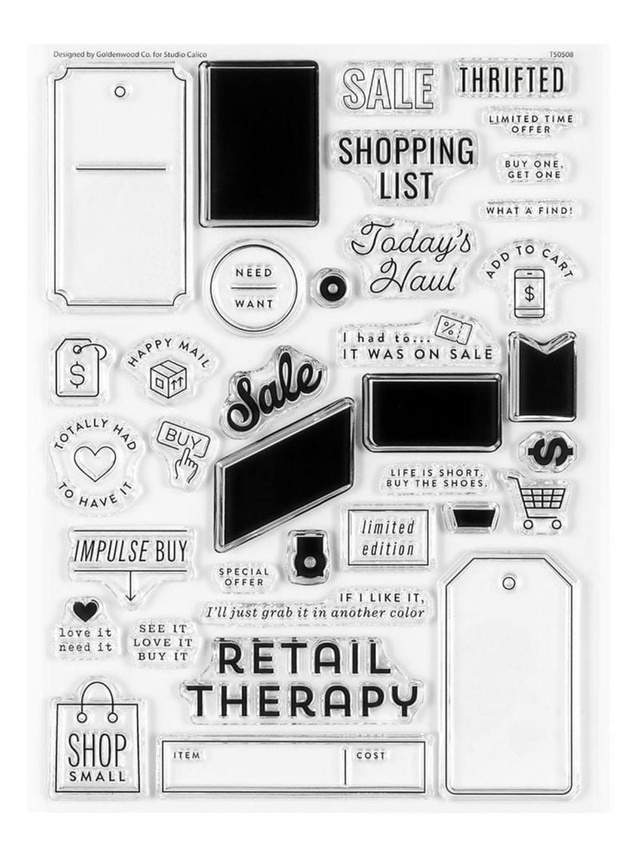 Retail Therapy Stamp Kit, 1 of 4