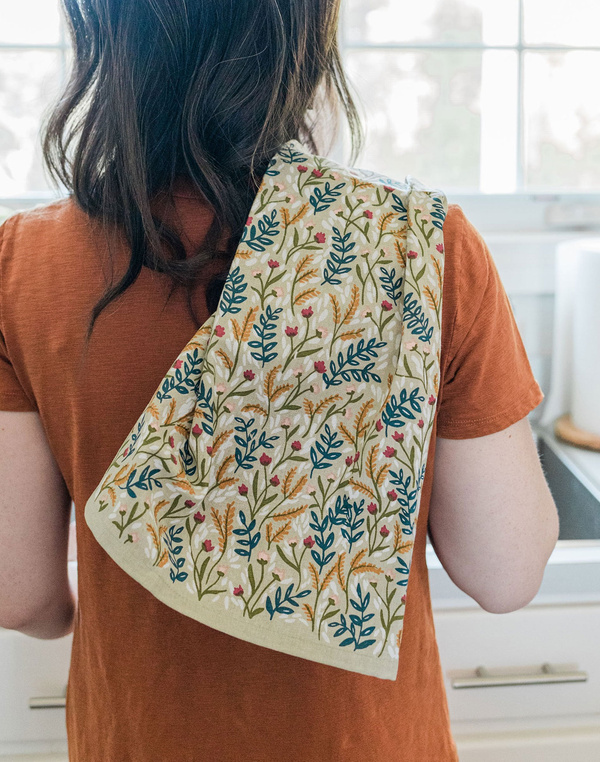Field Floral Kitchen Towel  , 1 of 2