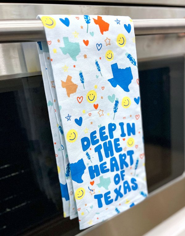 Deep in the Heart of Texas Tea Towel, 1 of 3