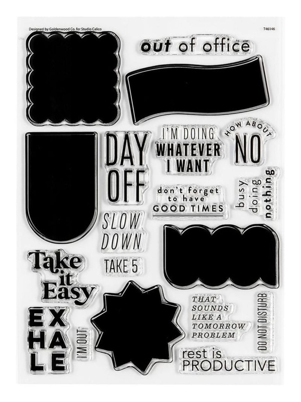 Stamp Set : 6×8 Day Off, 1 of 6