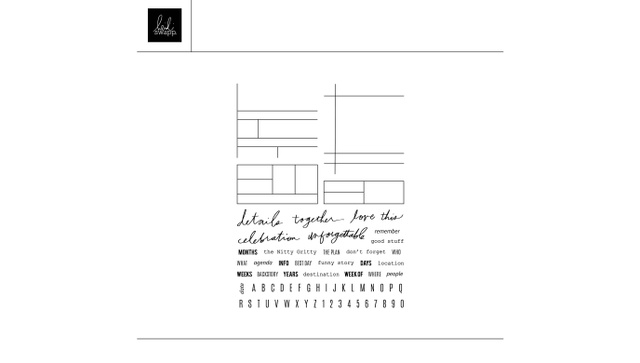 Digital 6×8 Storytellers Grid Stamp Set, 1 of 1