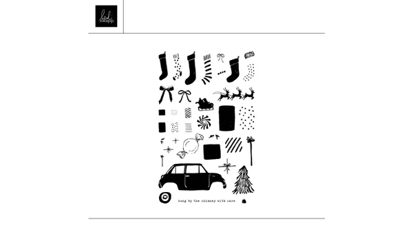 Digital Hometown Holiday Stamp Set, 1 of 1