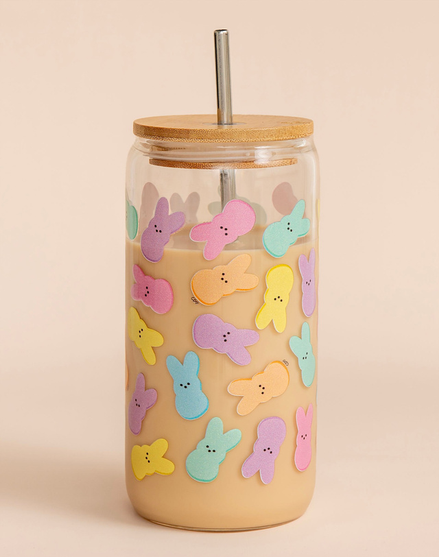 Peeps Glass Can, 1 of 2