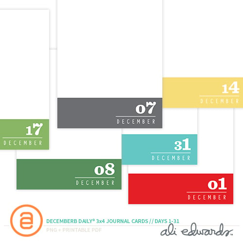 December Daily® 3×4 Digital Overlays No. 3, 1 of 1