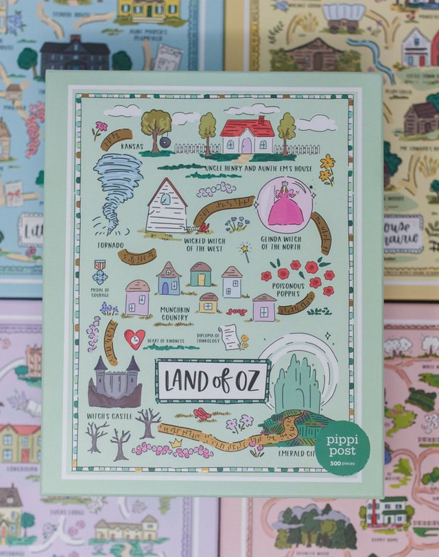 The Wizard of Oz Map - 500 Piece Jigsaw Puzzle, 5 of 8