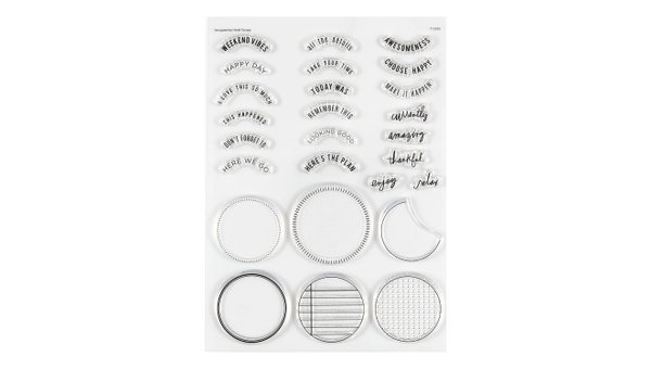 Stamp Set : 6×8 This Happened Circle Seals, 1 of 6