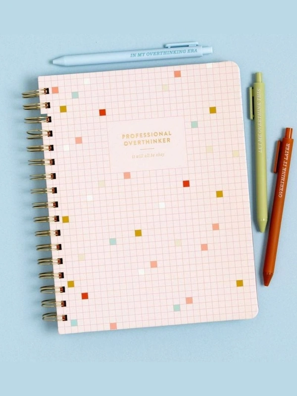 Overthinker Spiral Notebook, 2 of 3