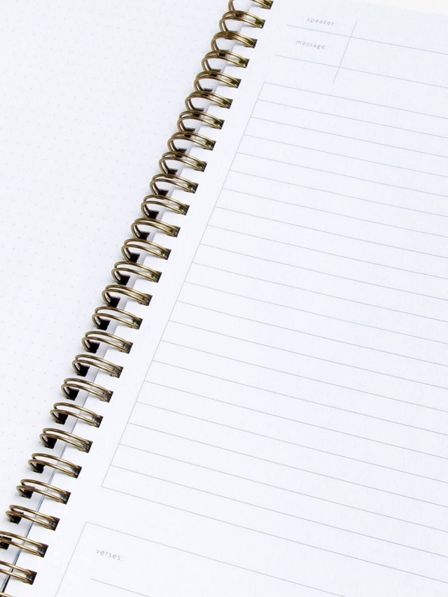 Kraft Bible Study Spiral Notebook, 5 of 13