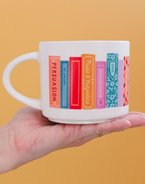 Jane Austen Books Large Ceramic Mug, 2 of 3