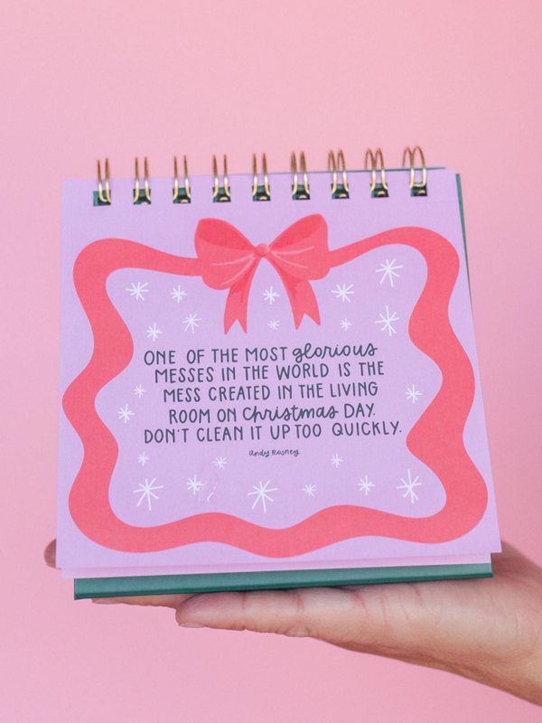 25 Days Of Christmas - Quotes + Prompts Advent Desk Calendar, 9 of 13