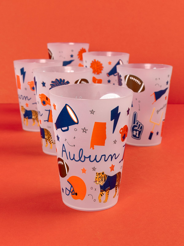 Auburn Football Game Day 16oz Stadium Cups, 1 of 3