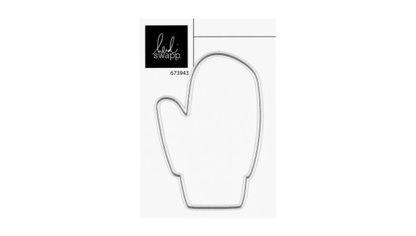 Candy Cane Lane Metal Die Set - Mitten, 1 of 2