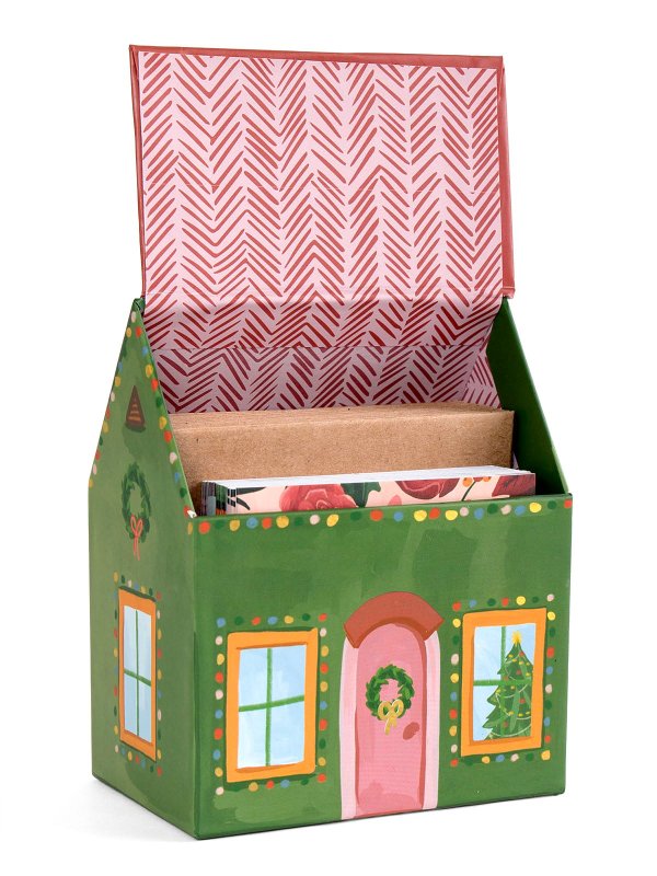 Christmas Cottage Mini Greeting Card Box Set, 2 of 7