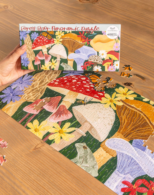 Forest Floor - 400 Piece Panoramic Jigsaw Puzzle, 7 of 7