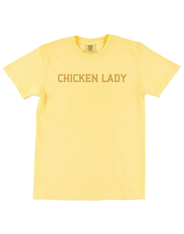 Chicken Lady Tee - Butter, 1 of 4