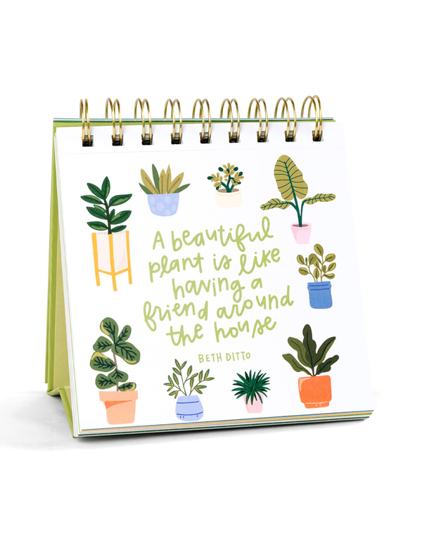 52 Weeks of Plant Quotes Flip Desk Calendar, 7 of 8