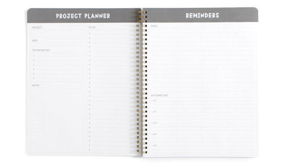 Happy Days Ahead- 8.5×11" Weekly/Monthly Planner, 7 of 10