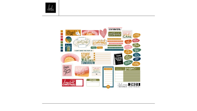 Stop The Blur November 2021 Digital Printable, 1 of 1