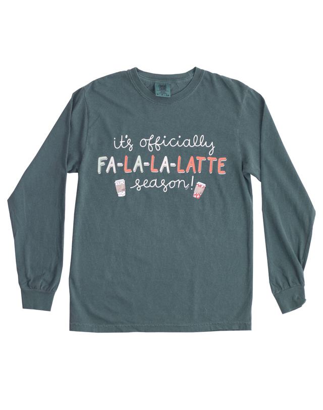 Fa La La Latte Long-Sleeve Tee, 3 of 3