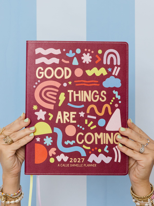 Good Things Are Coming Planner : 2027 Calendar Year, 6 of 7