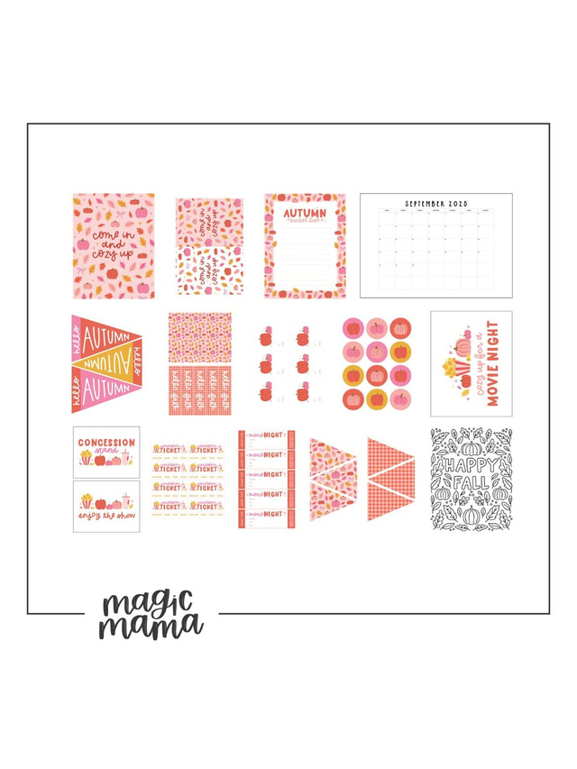 Hello Autumn Digital Bundle, 1 of 2