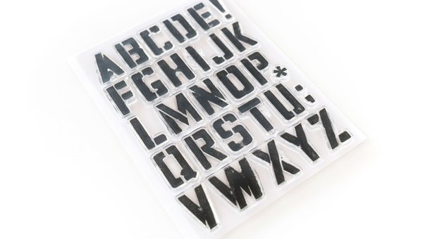 Alphas Are Awesome #32 6×8 Stamp Set, 2 of 2