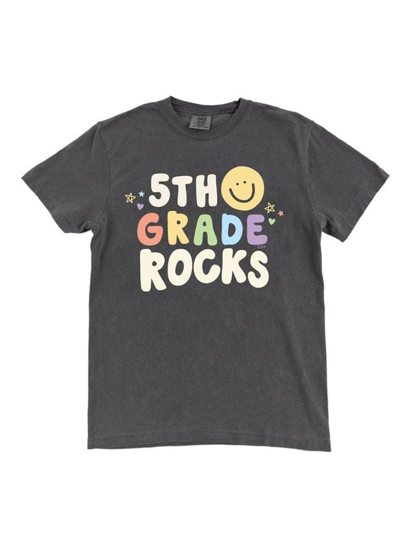 5th Grade Rocks Tee - Pepper, 4 of 4