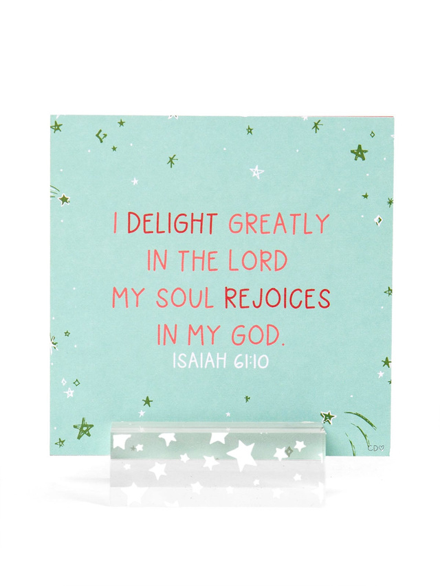 Verse for Joy – Bible Verse Card Set + Display Stand, 5 of 6