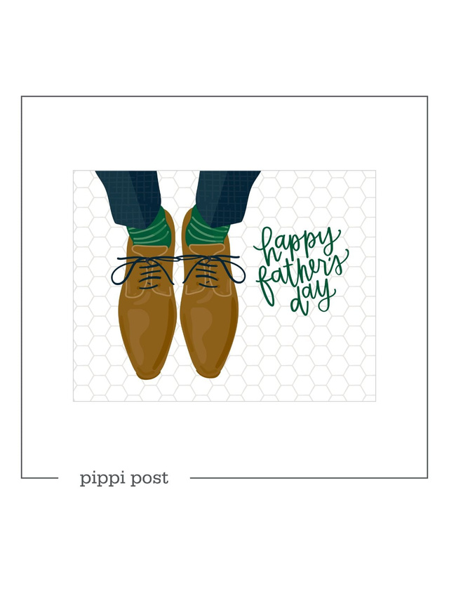 Happy Father's Day Shoes - Digital Greeting Card, 1 of 1