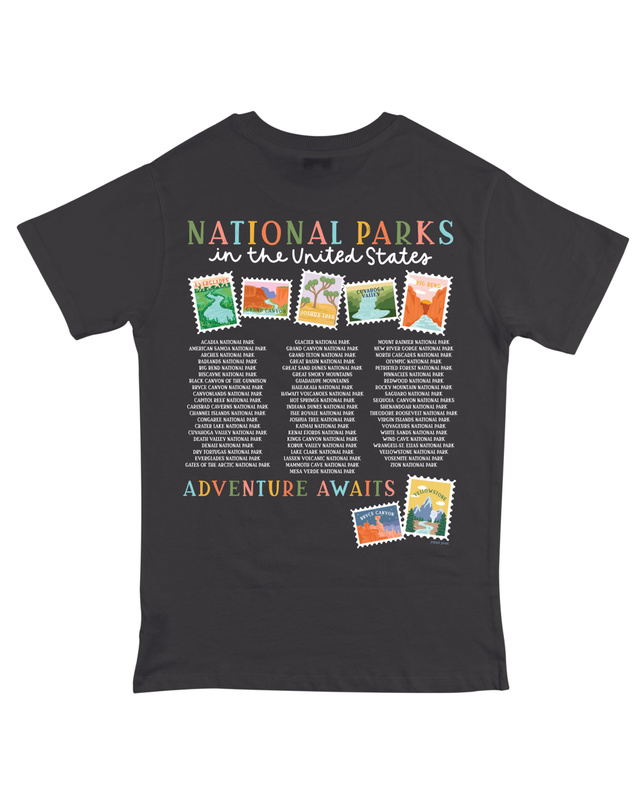 I Love National Parks Tee - Pepper, 3 of 4
